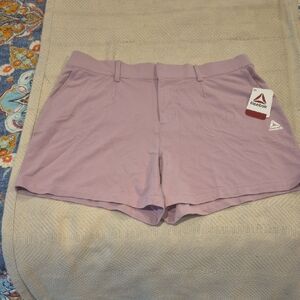 Reebok Women's Lavender Athletic Shorts